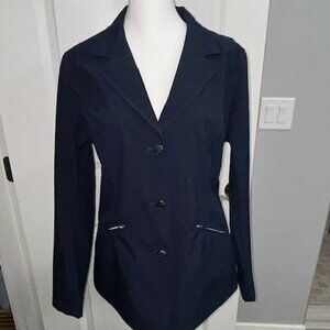 Horseware Competition Coat Missing 1 button Blue Large Riding-Equestrian Hunt